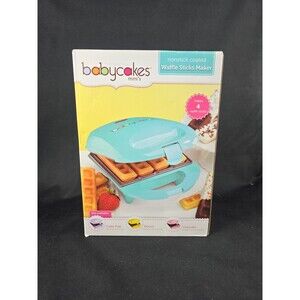 Babycakes Mini Nonstick Coated Waffle Stick Maker NEW